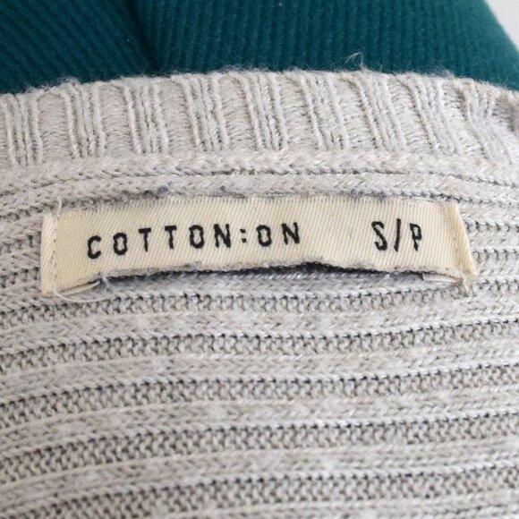 2/$20 Ribbed Oversized Long Gray Sweater - Picture 5 of 5